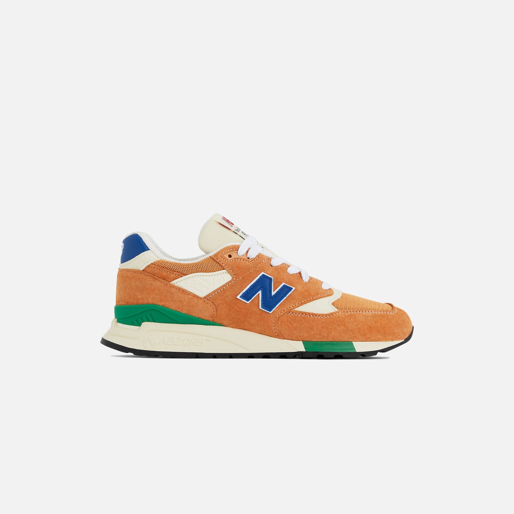 Made In Usa 998 Orange New balance – Гарантія оригінальності – боковий вид