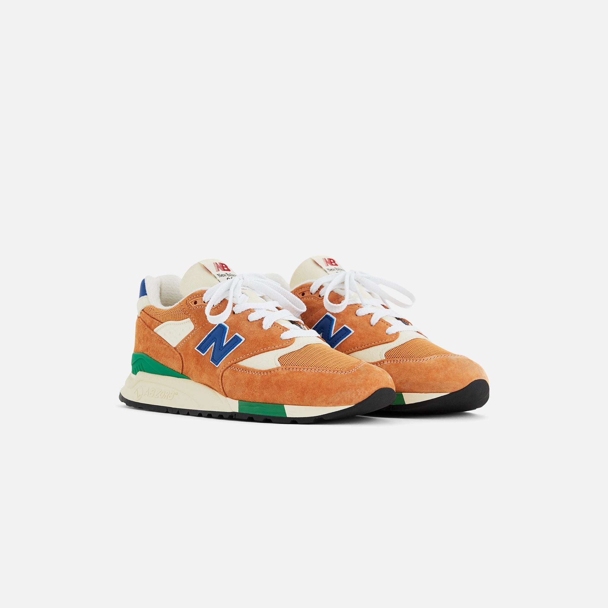 Made In Usa 998 Orange New balance – Гарантія оригінальності – вид ззаду