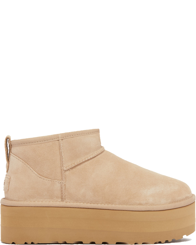 Оригінальна Beige Classic Ultra Mini Platform Boots Ugg