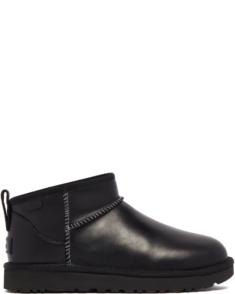 Оригінальна Black Classic Ultra Mini Leather Regenerate Boots Ugg