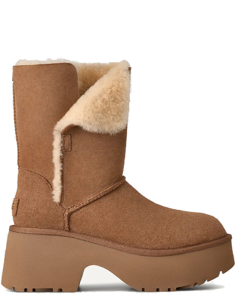 Brown Platform Suede Boots Ugg оригінал – Купити в Україні
