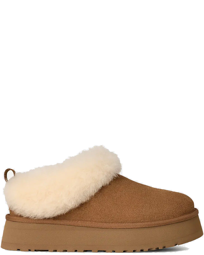Brown Platform Suede Flat Mules Ugg оригінал – Купити в Україні
