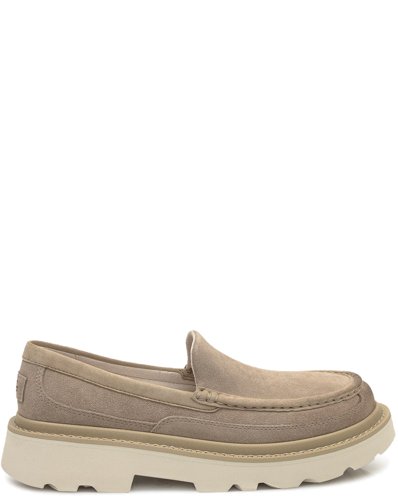Beige Suede Chunky Loafers Ugg – Гарантія оригінальності