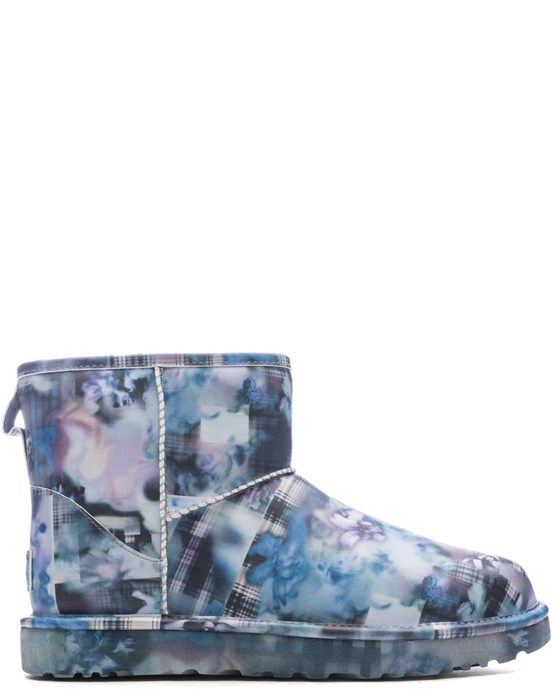 Оригінальна X Collina Strada Classic Mini Dark Blue Floral Ugg