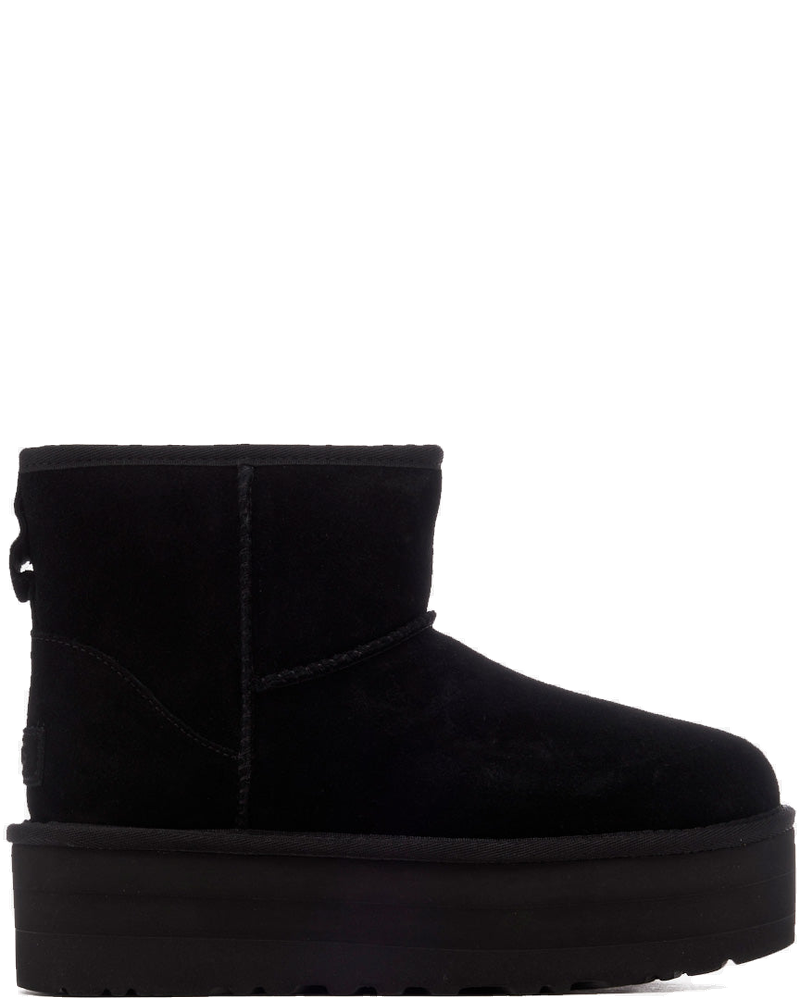 W Classic Mini Platform Black Boots Ugg оригінал – Купити в Україні