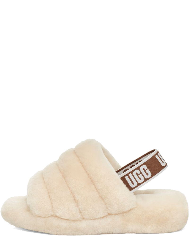 Womens Yeah Fluff Slide Natural Ugg – Гарантія оригінальності
