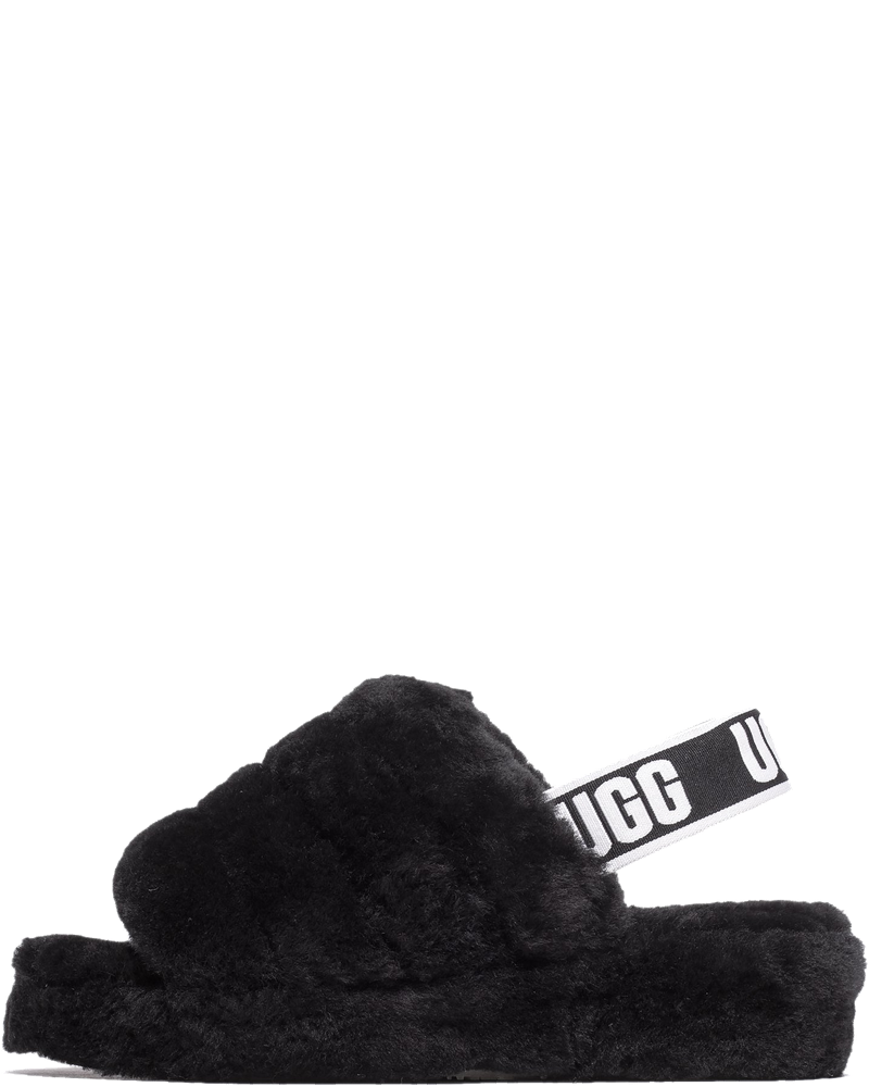 Womens Fluff Yea Slide Black Ugg оригінал – Купити в Україні