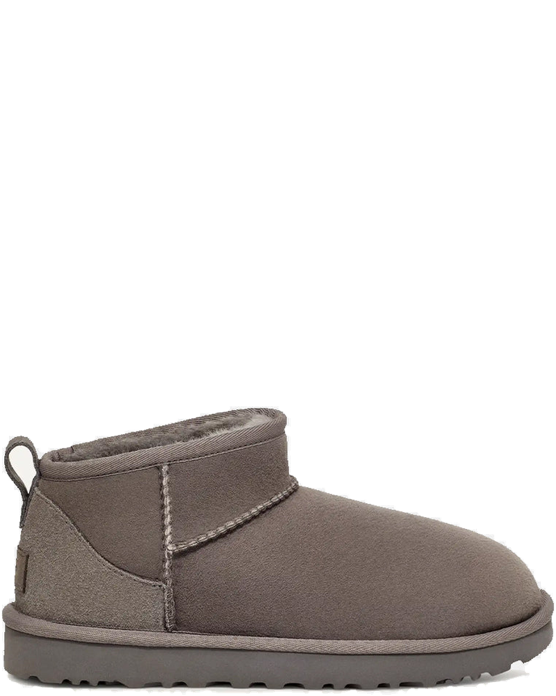 Grey Classic Ultra Mini Suede Boots Ugg – Гарантія оригінальності