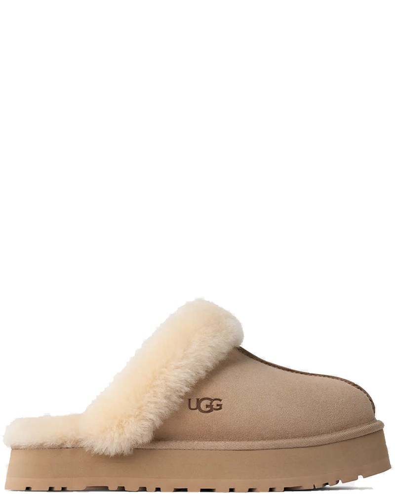 Sand Beige Disquette Slippers Ugg – Гарантія оригінальності