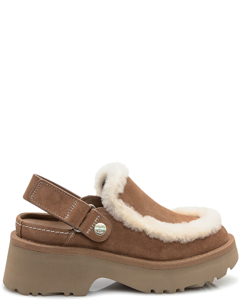 Оригінальна Esmee Clog Brown Suede Mules Ugg
