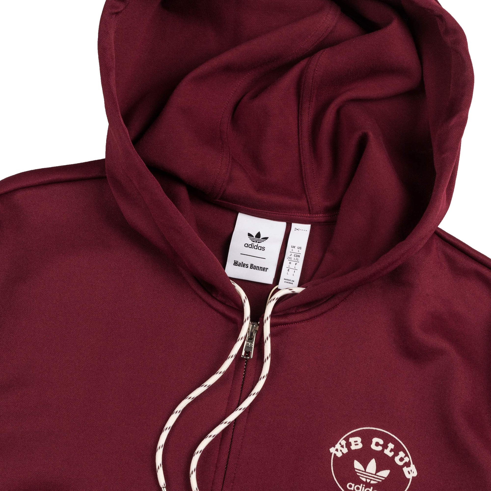 Track Hoodie Adidas – Гарантія оригінальності – вид ззаду - ADIDAS
