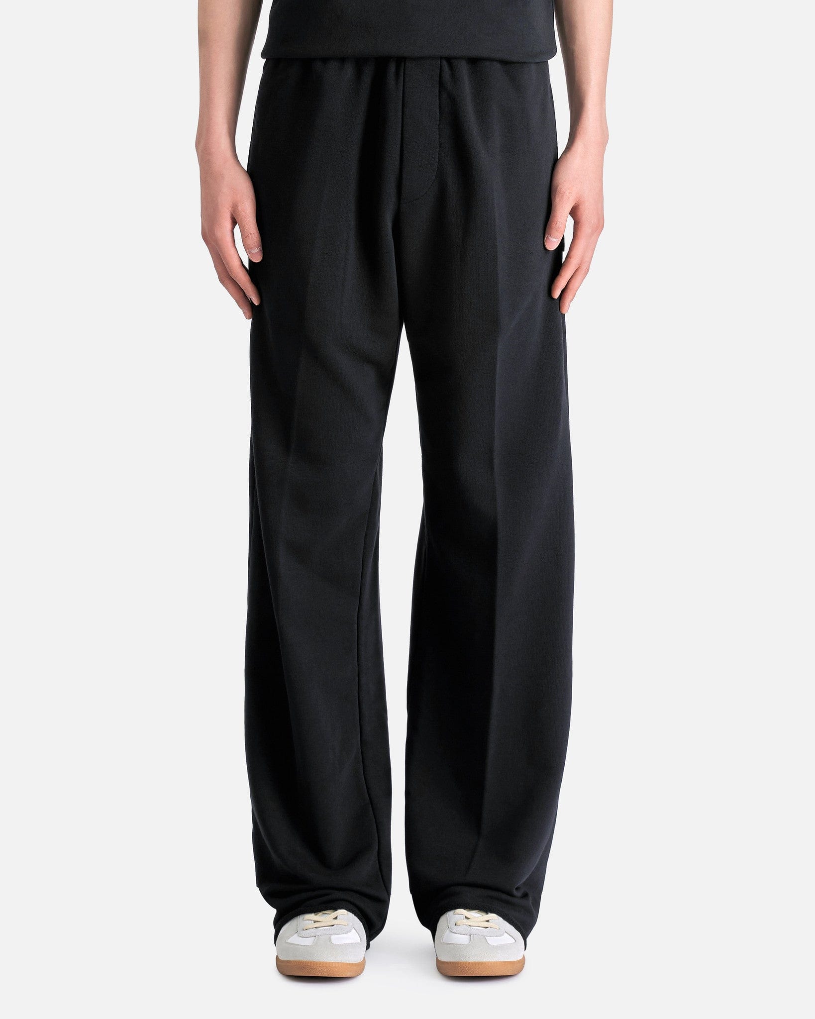Оригінальна Unbrushed Sweat Jersey Trouser Maison margiela – боковий вид