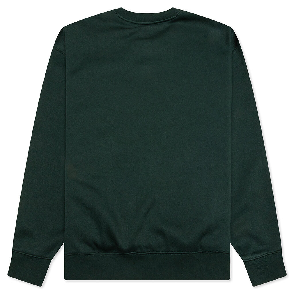 X Sporty & Rich Sweatshirt Shadow Green Adidas оригінал – Купити в Україні – вид ззаду