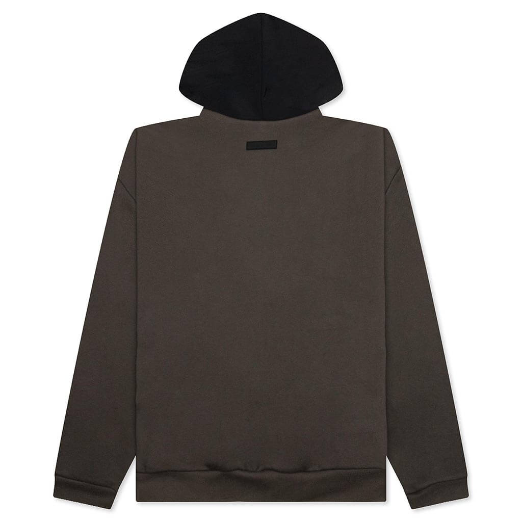Nylon Fleece Hoodie Fear of god – Гарантія оригінальності – вид ззаду - FEAR OF GOD