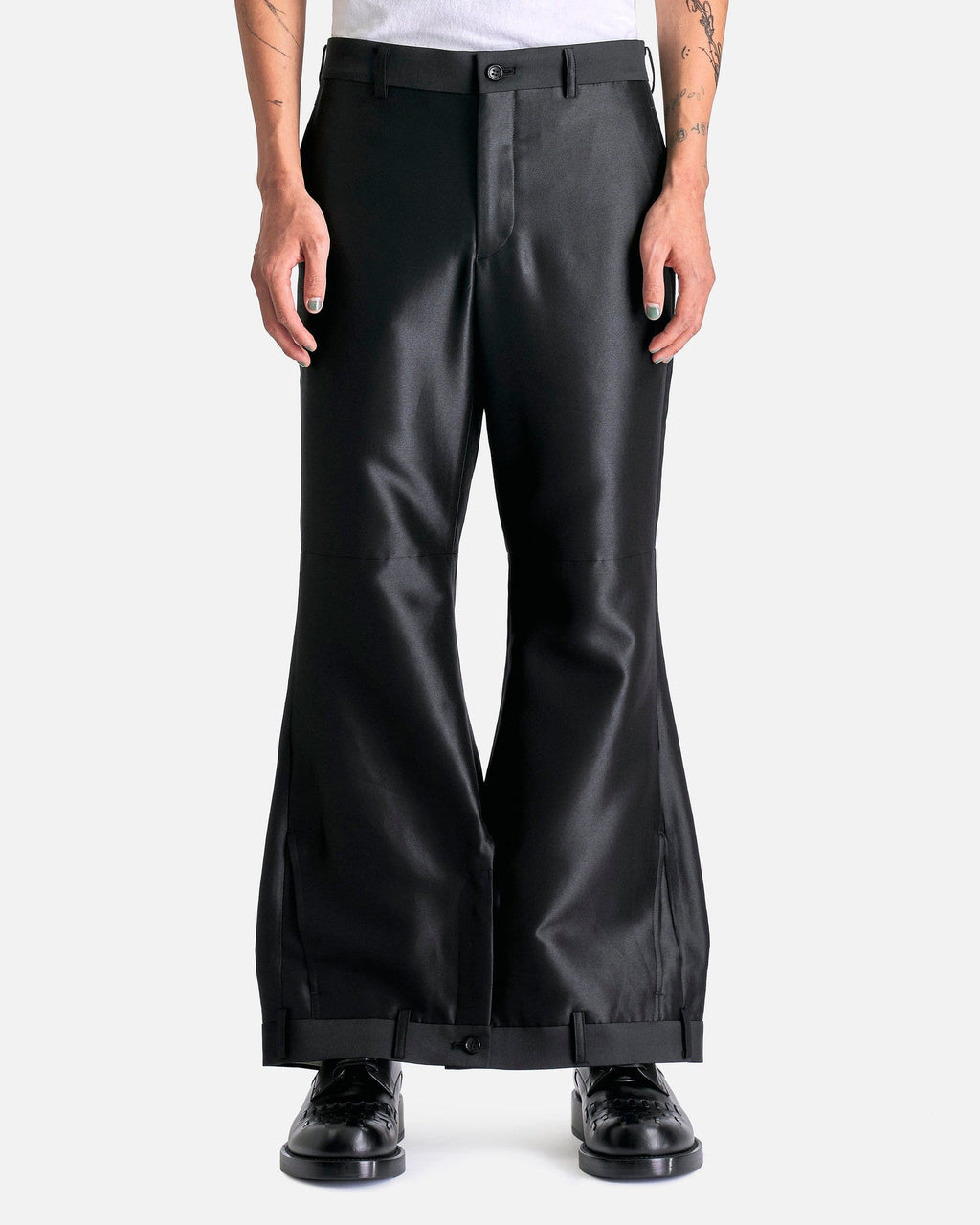 Upside Down Pants In Black Comme des garcons оригінал – Купити в Україні – боковий вид