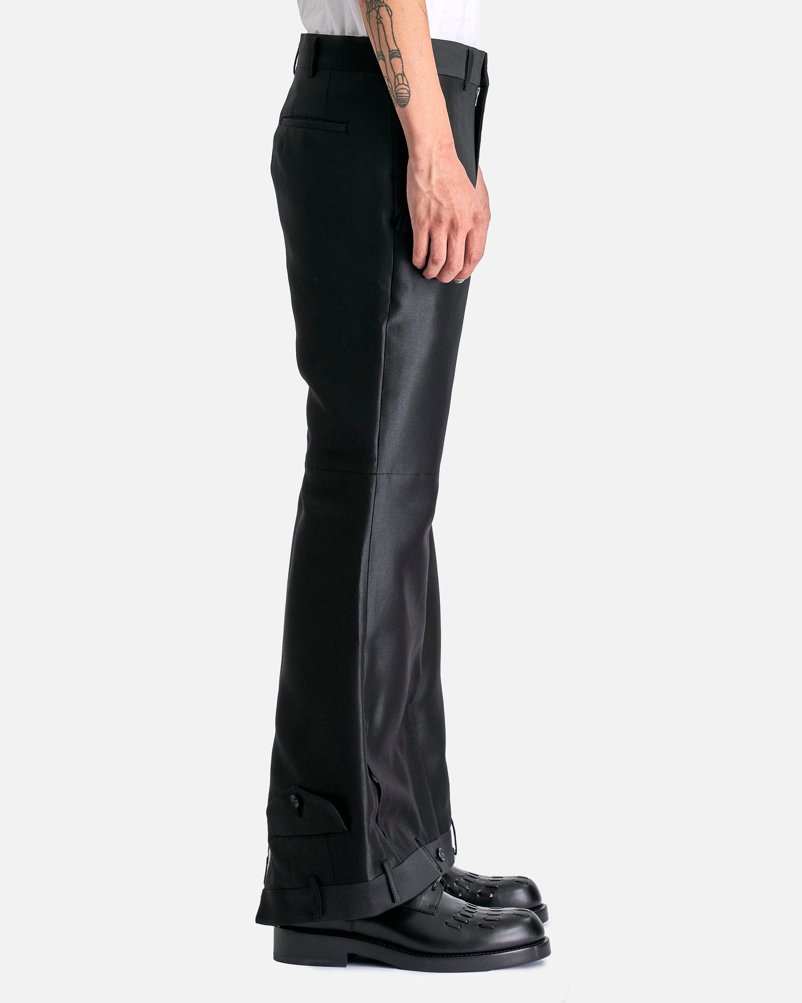 Upside Down Pants In Black Comme des garcons оригінал – Купити в Україні – вид ззаду