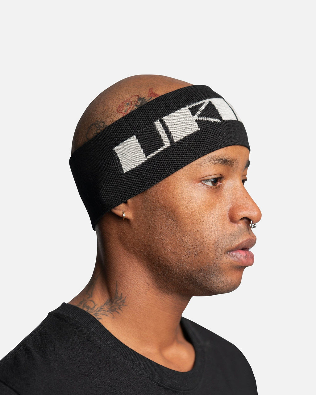 Urinal Headband In Black Rick owens оригінал – Купити в Україні – вид ззаду