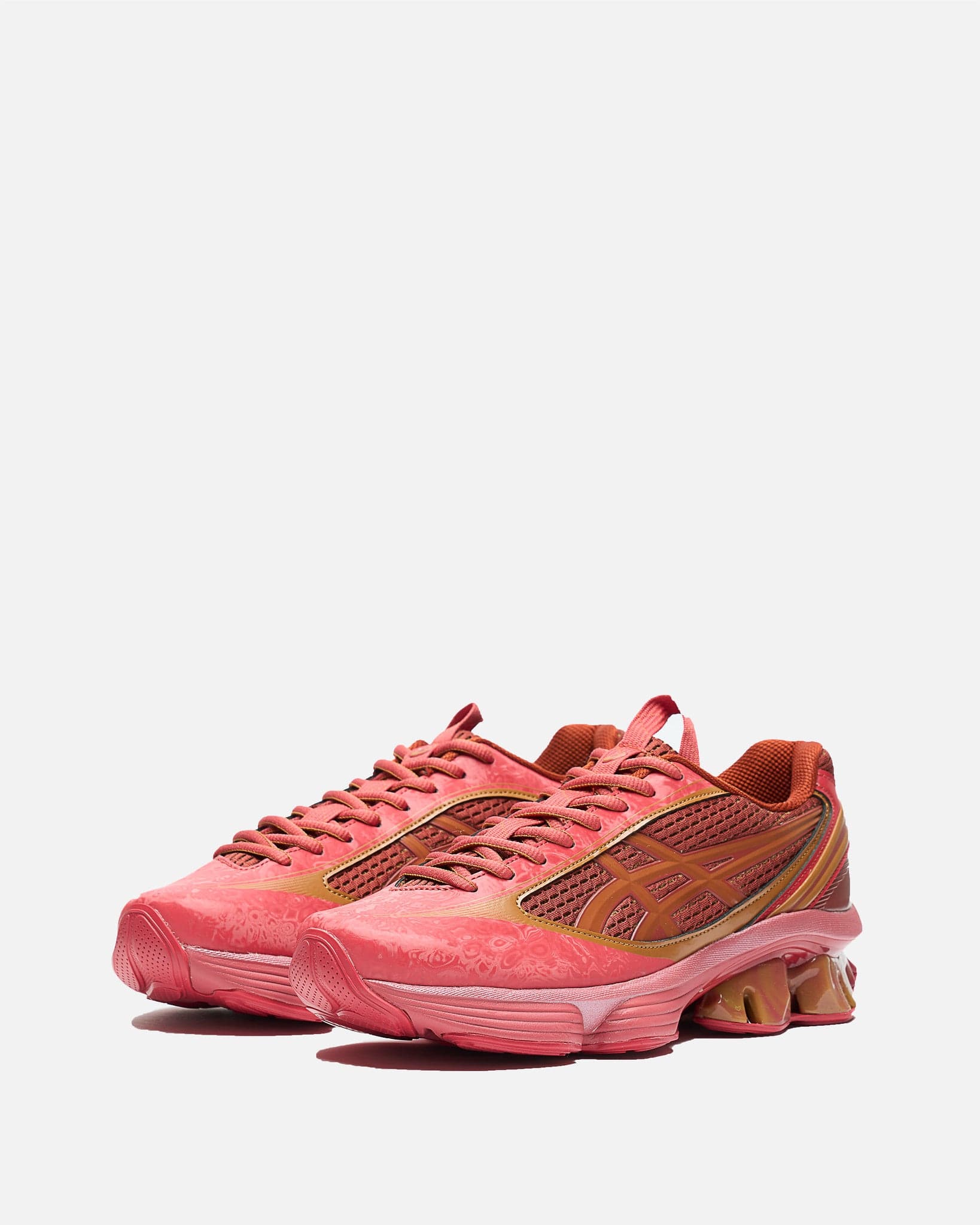 Оригінальна Us6-S Gel Kinetic Fluent In Cayenne Asics – вид ззаду