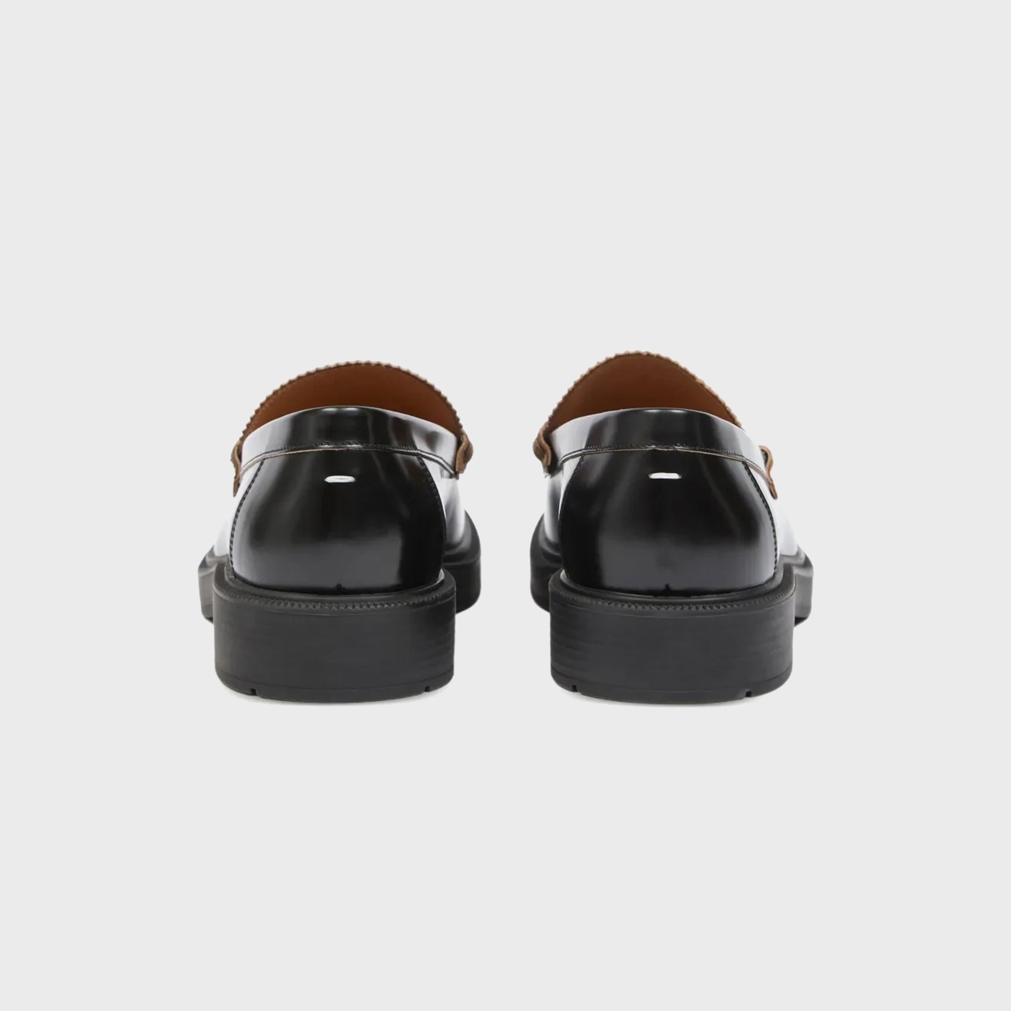 Оригінальна Decortique Loafers Black Maison margiela – детальний вид