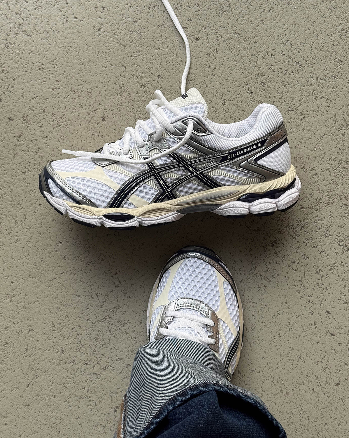 Gel Cumulus 16 Asics – Гарантія оригінальності – вид ззаду
