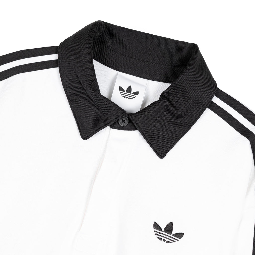Three Stripes Rugby Long Sleeve Polo Shirt Adidas оригінал – Купити в Україні – вид ззаду
