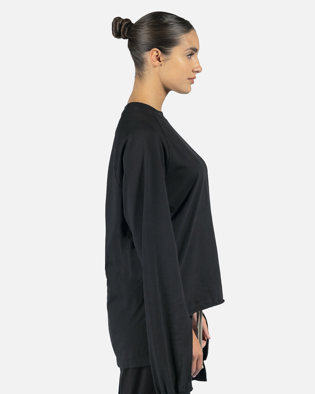 Оригінальна Vega Tee In Black Rick owens – детальний вид