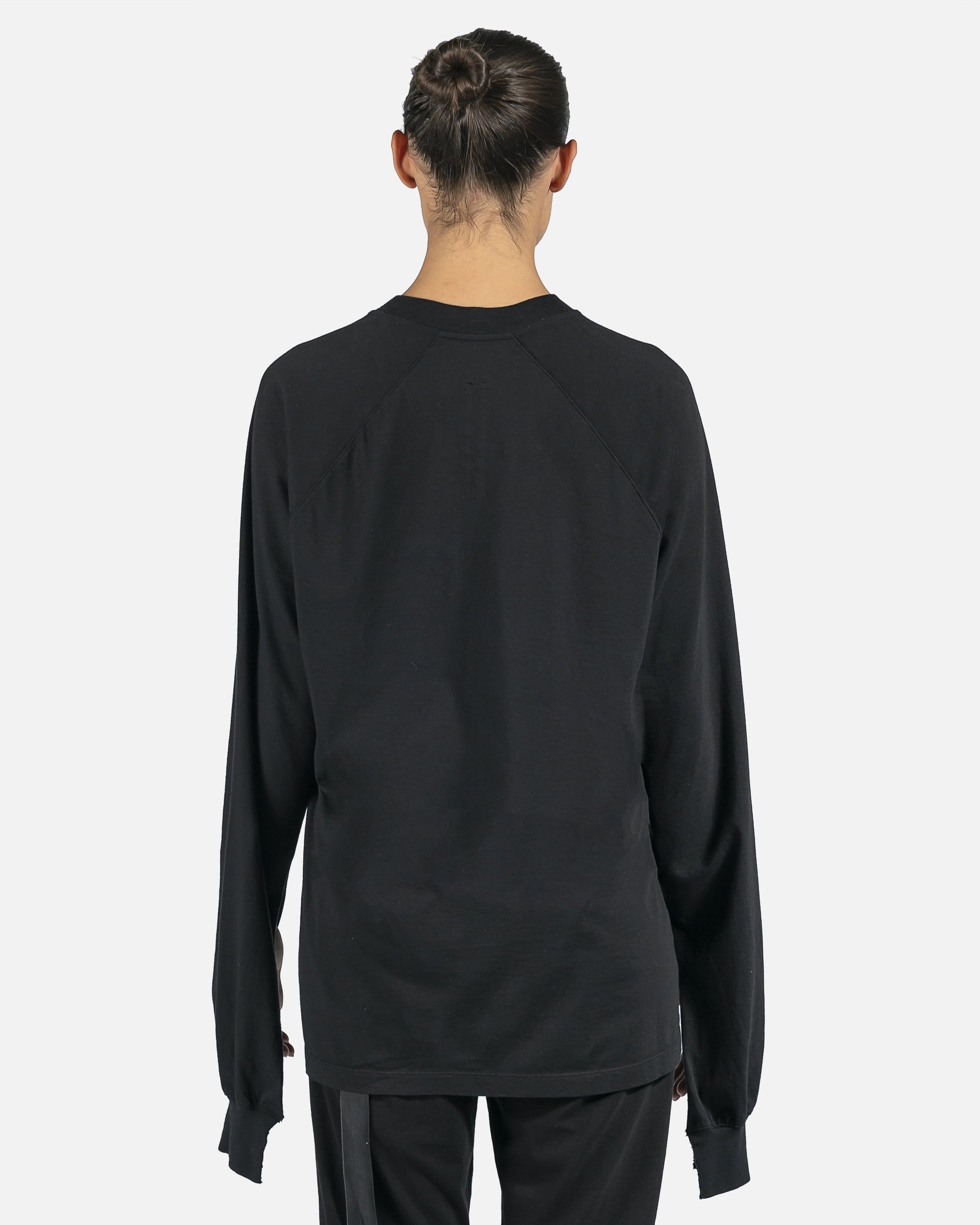 Оригінальна Vega Tee In Black Rick owens – збільшений вид