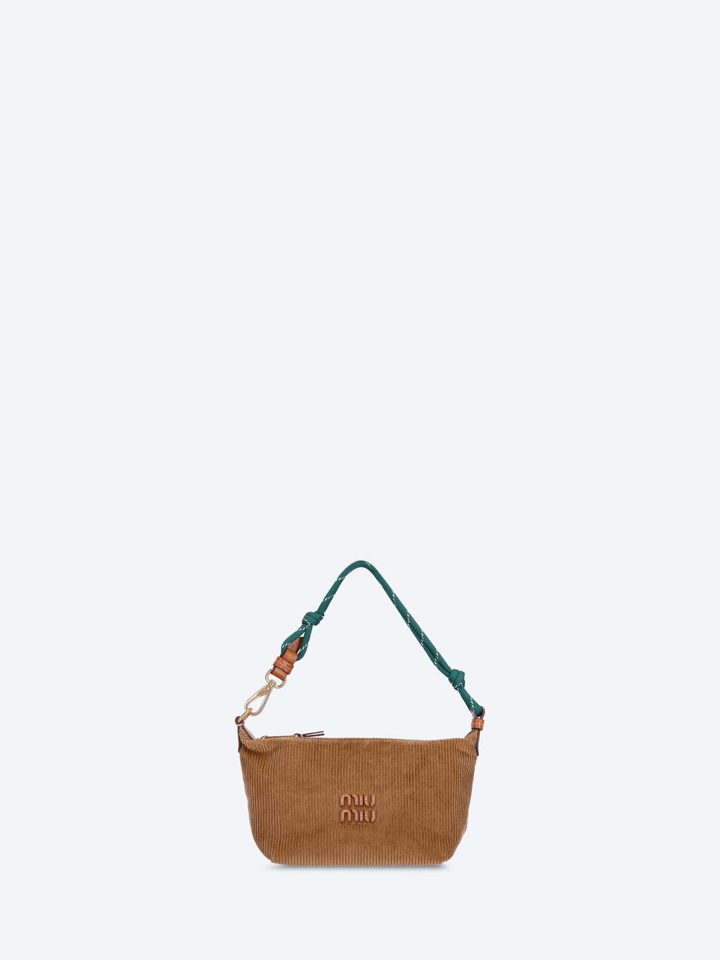 Velvet Stripes Handbag Miu miu оригінал – Купити в Україні – боковий вид