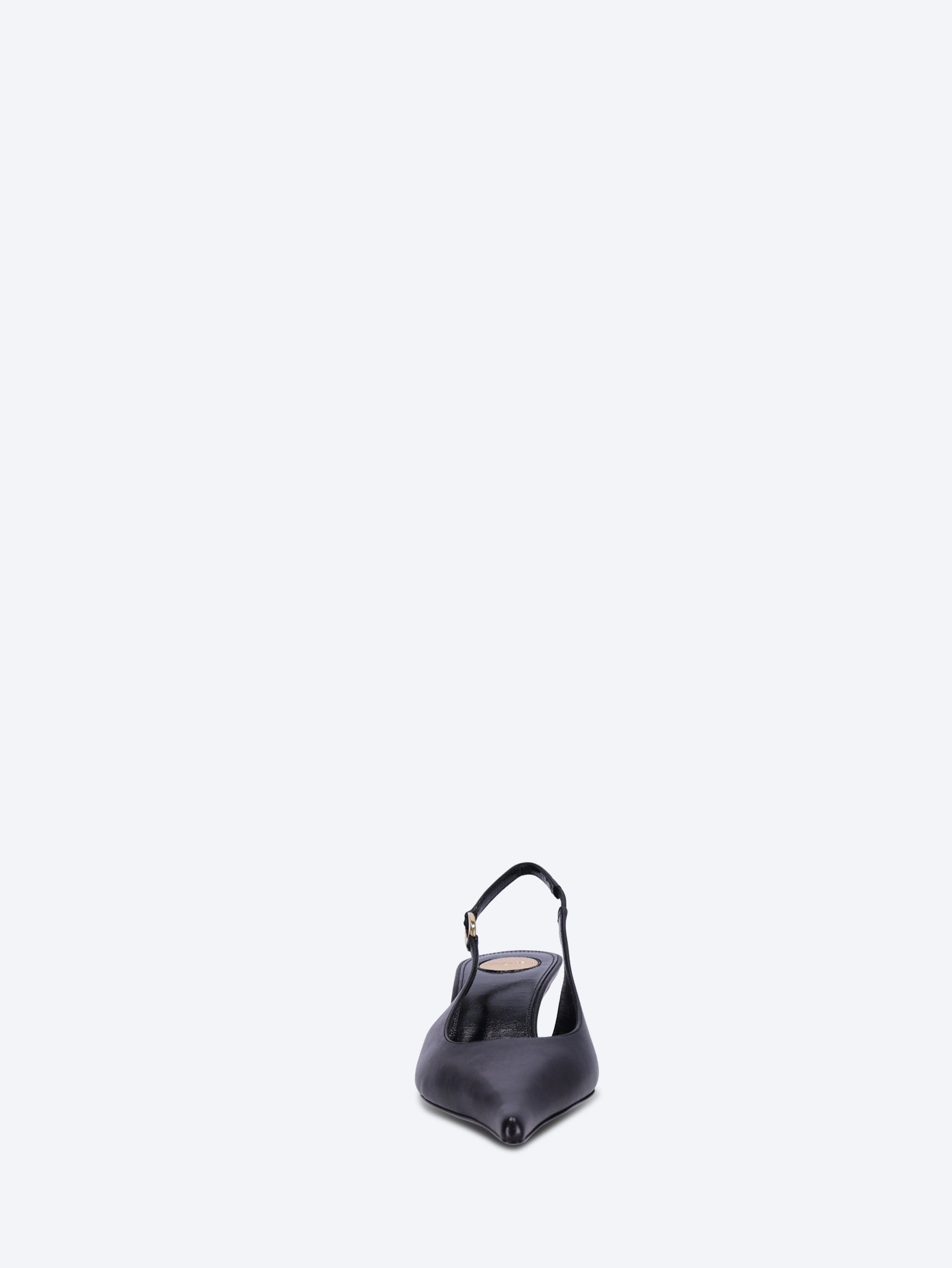 Vendome 50 Smooth Leather Slingback Pumps Saint laurent – Гарантія оригінальності – детальний вид