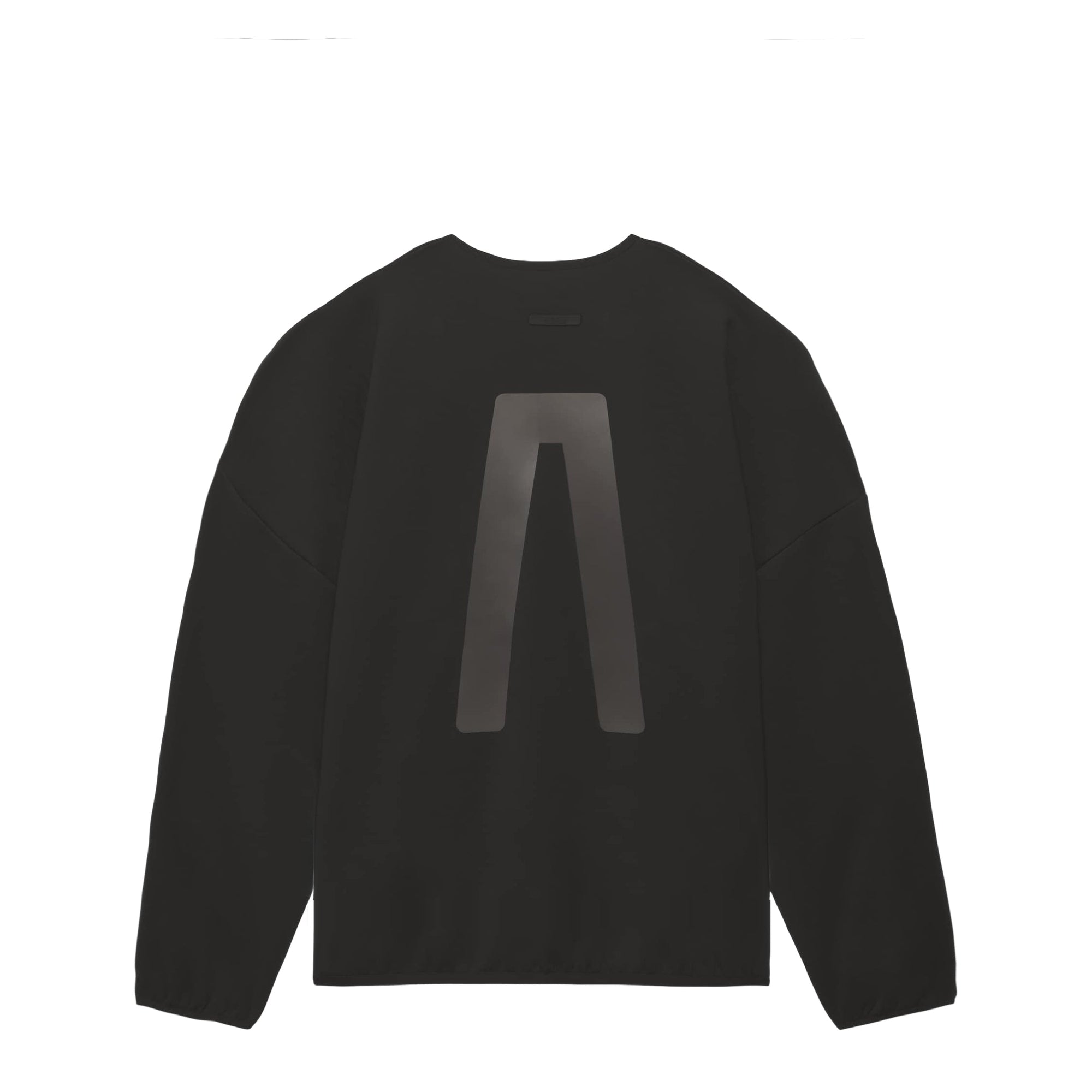 X Fear Of God Athletics Suede Fleece Crewneck Adidas оригінал – Купити в Україні – вид ззаду - ADIDAS