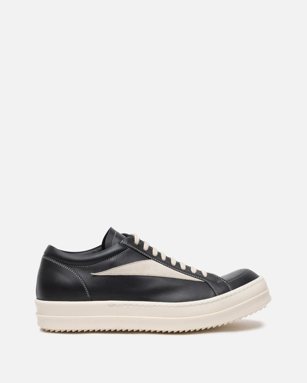 Vintage Sneaker In Black Rick owens оригінал – Купити в Україні – боковий вид