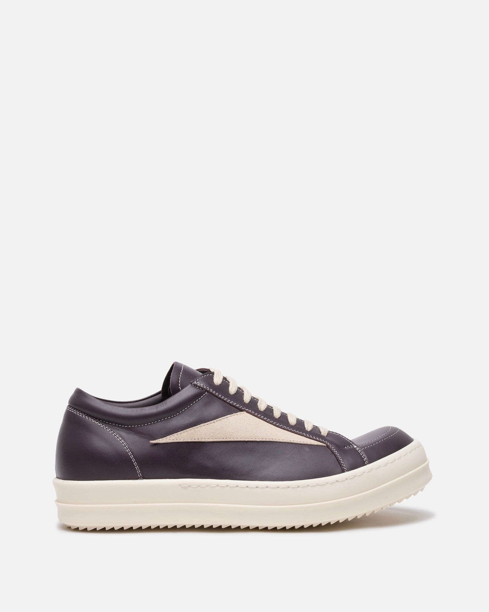 Vintage Sneakers In Amethyst Rick owens – Гарантія оригінальності – боковий вид