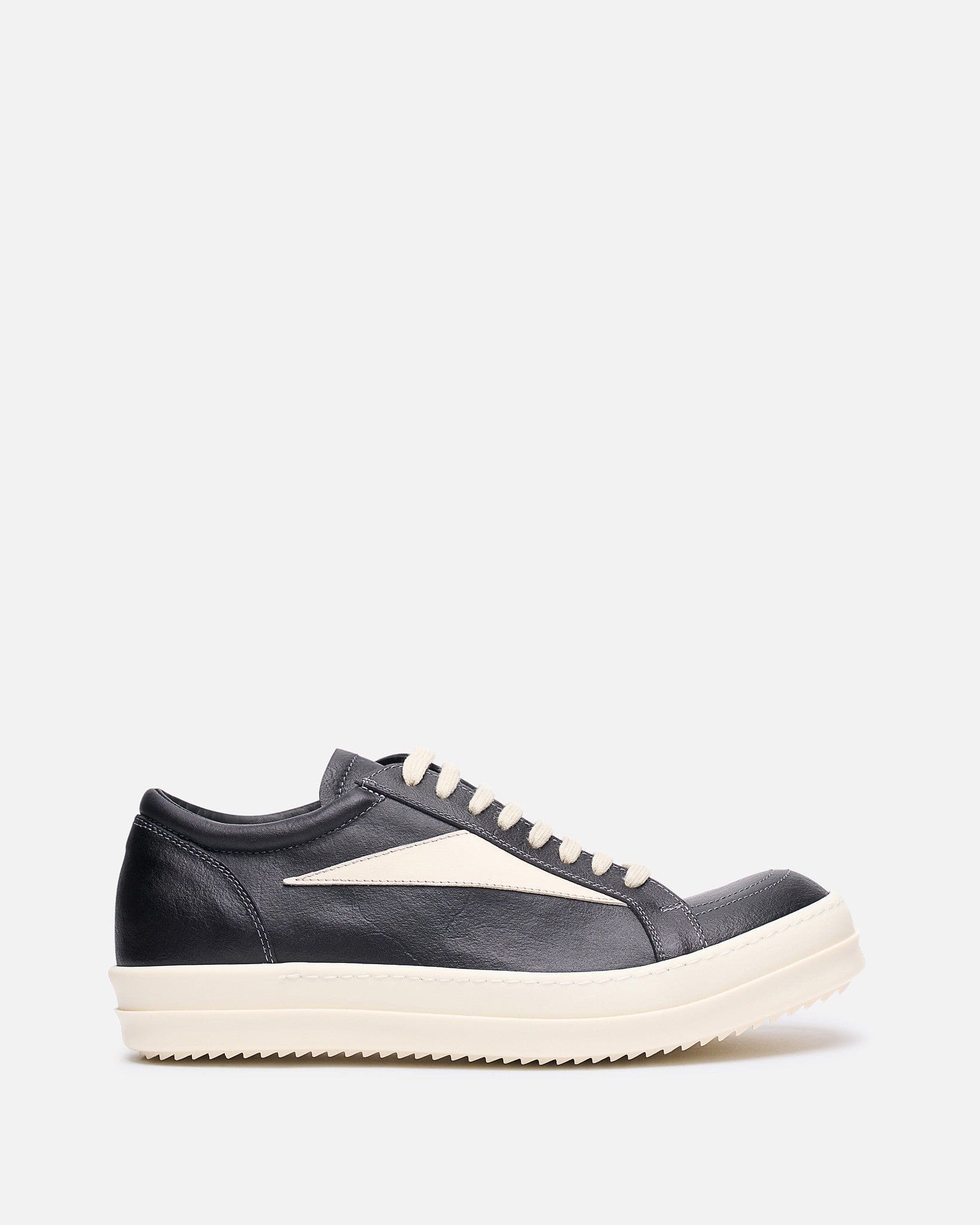 Vintage Sneakers In Black Rick owens – Гарантія оригінальності – боковий вид