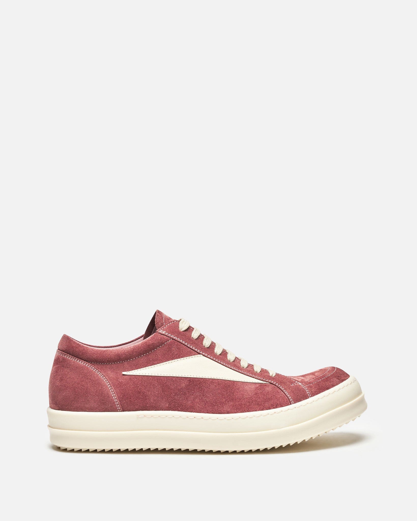 Vintage Sneakers In Dusty Pink Rick owens – Гарантія оригінальності – боковий вид