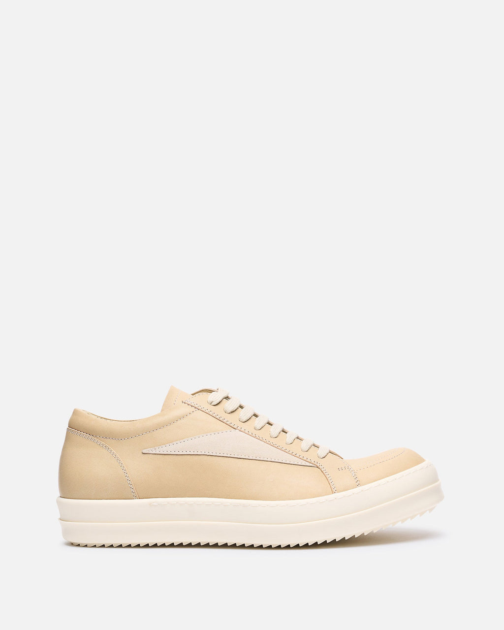 Vintage Sneakers In Parchment Rick owens оригінал – Купити в Україні – боковий вид