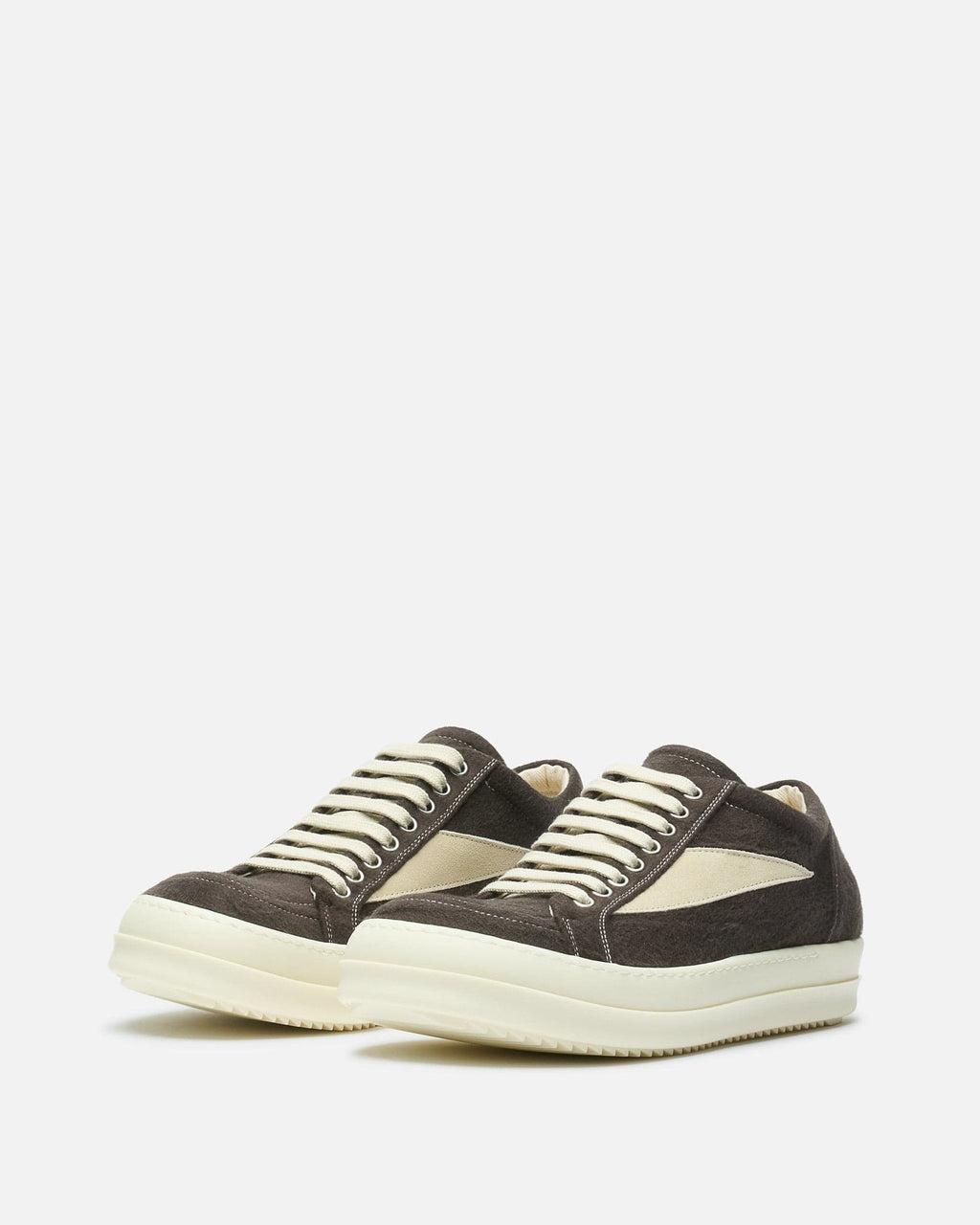 Оригінальна Vintage Sneaks In Dark Dust Rick owens – вид ззаду