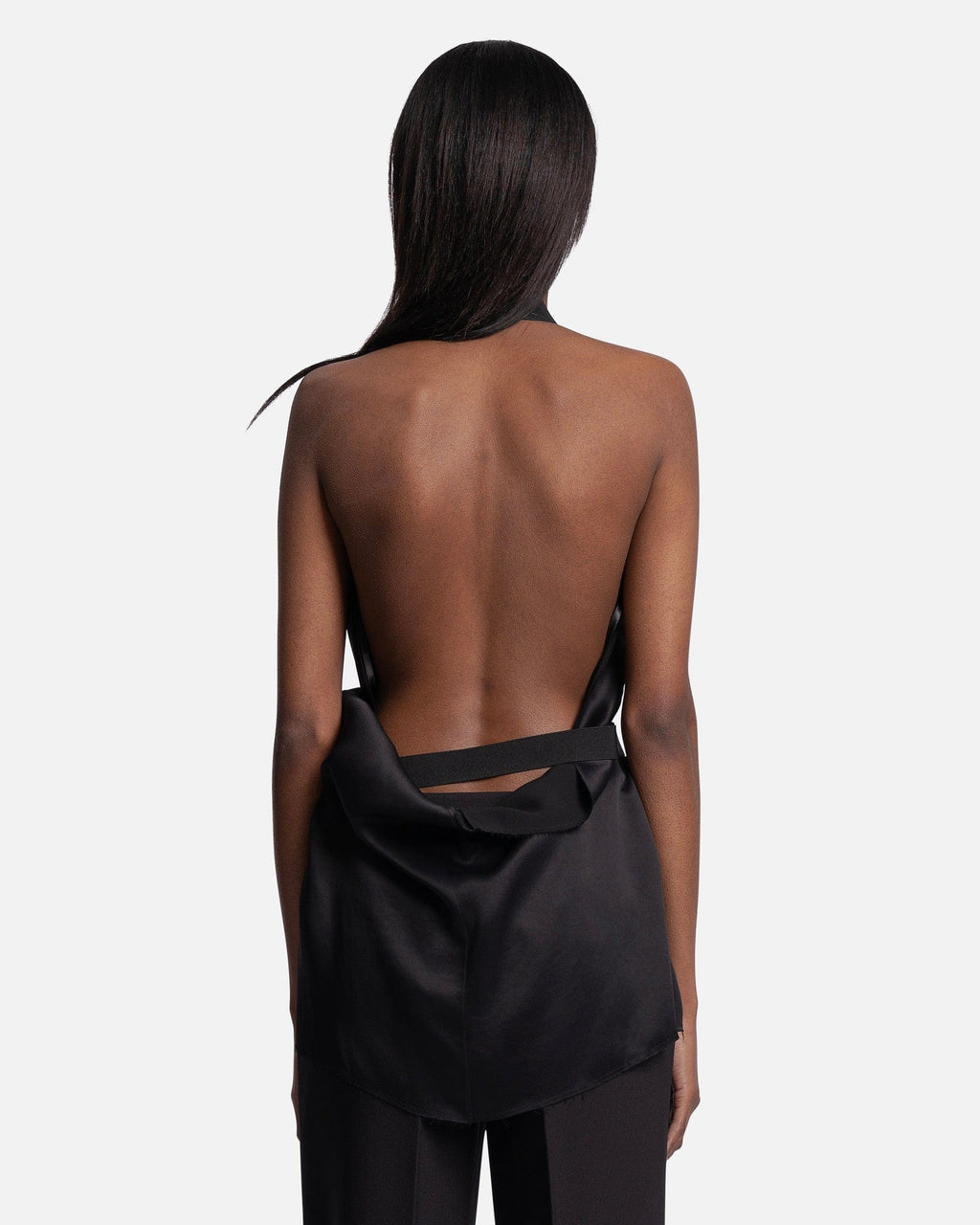 Viscose Rayon Top In Black Maison margiela оригінал – Купити в Україні – детальний вид