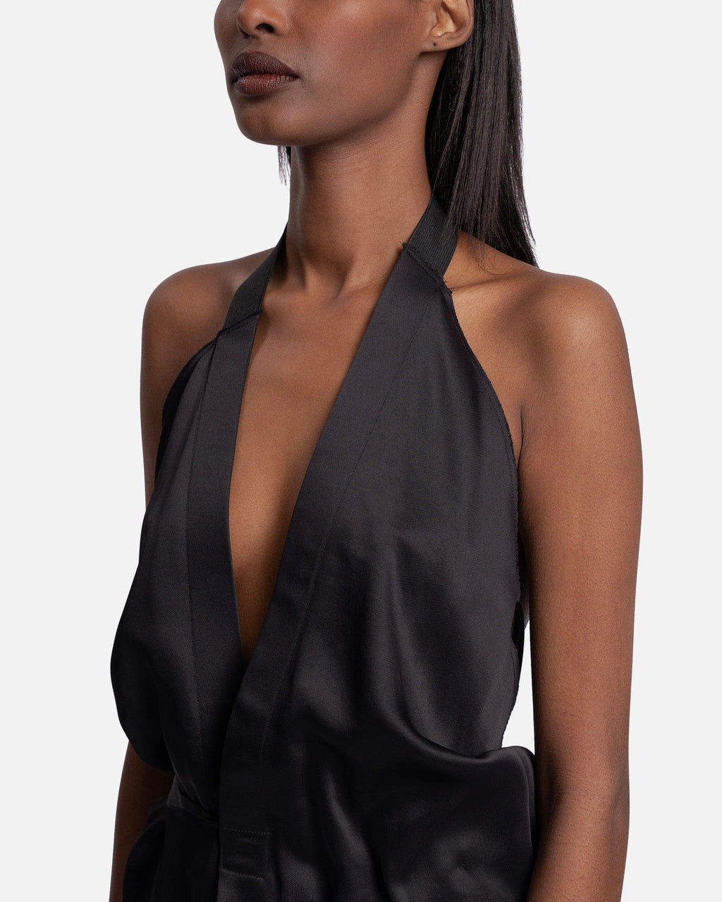 Viscose Rayon Top In Black Maison margiela оригінал – Купити в Україні – збільшений вид