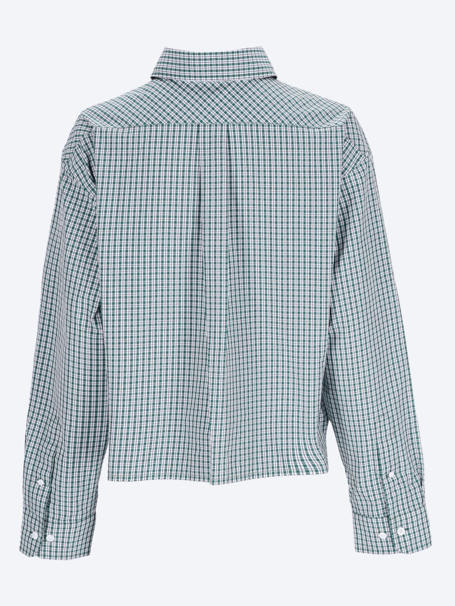 Checked shirt MIU MIU – Гарантія оригінальності – детальний вид
