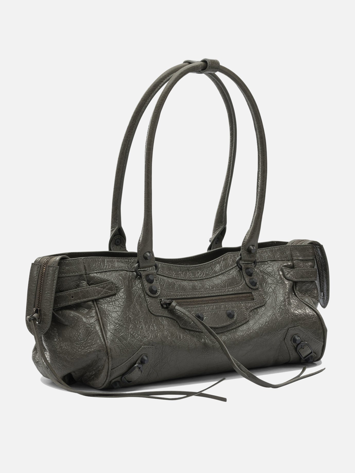 Le City East-West Medium Shoulder Bag Balenciaga оригінал – Купити в Україні – вид ззаду