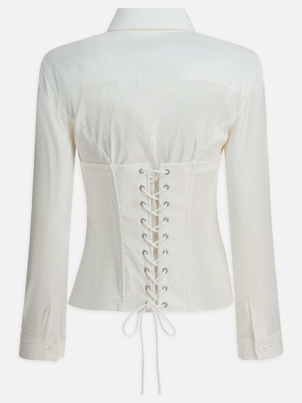Оригінальна Corset Shirt Balenciaga – вид ззаду