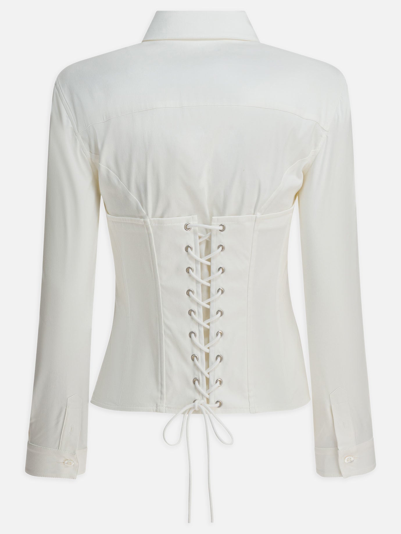 Оригінальна Corset Shirt Balenciaga – вид ззаду