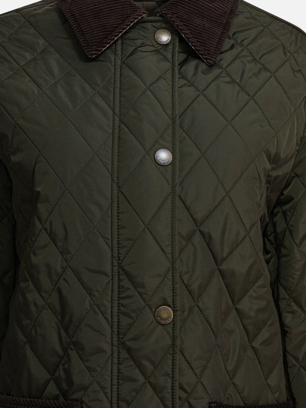 Quilted Jacket Burberry – Гарантія оригінальності – детальний вид