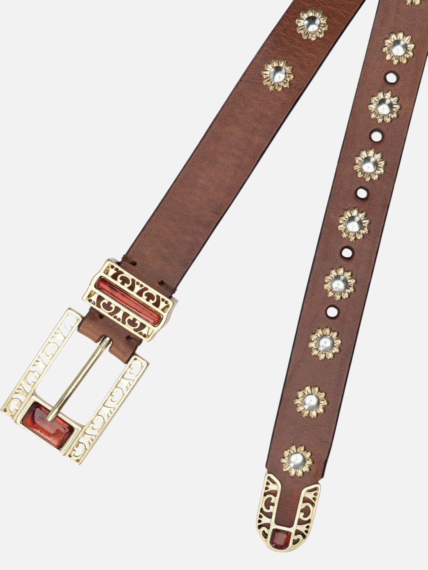 Оригінальна Belt With Embroidery Golden goose – вид ззаду