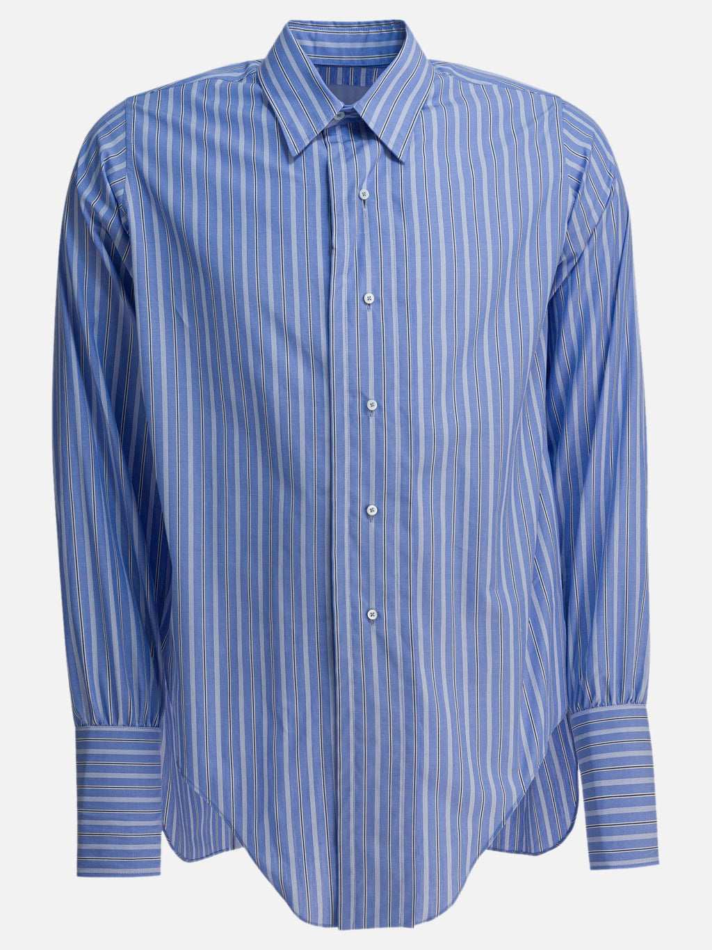 Cotton Striped Shirt Maison margiela – Гарантія оригінальності – боковий вид