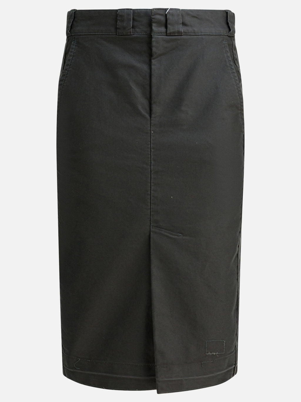 Cotton MIDI Skirt Maison margiela – Гарантія оригінальності – боковий вид
