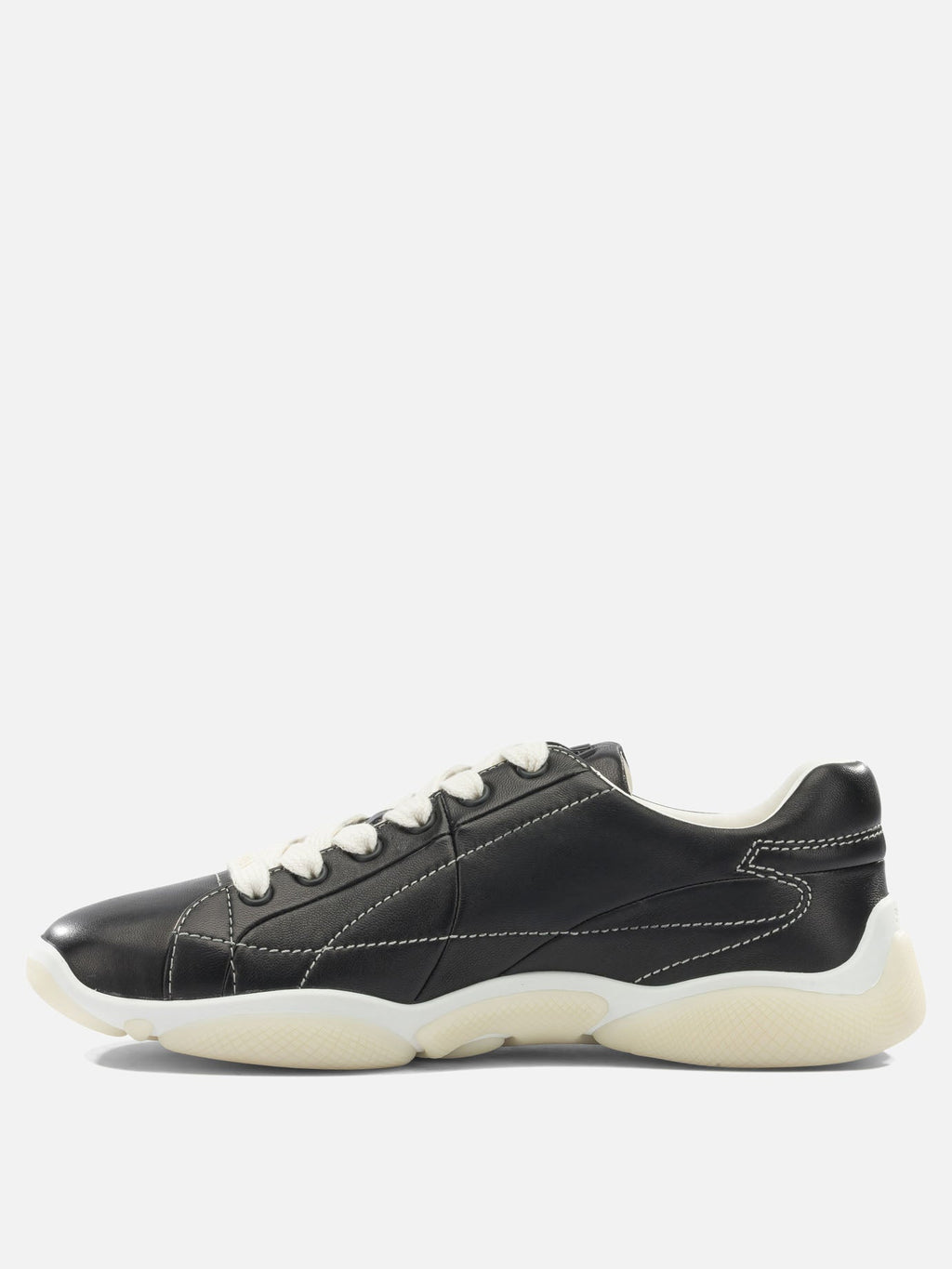 Leather Sneaker Prada – Гарантія оригінальності – детальний вид