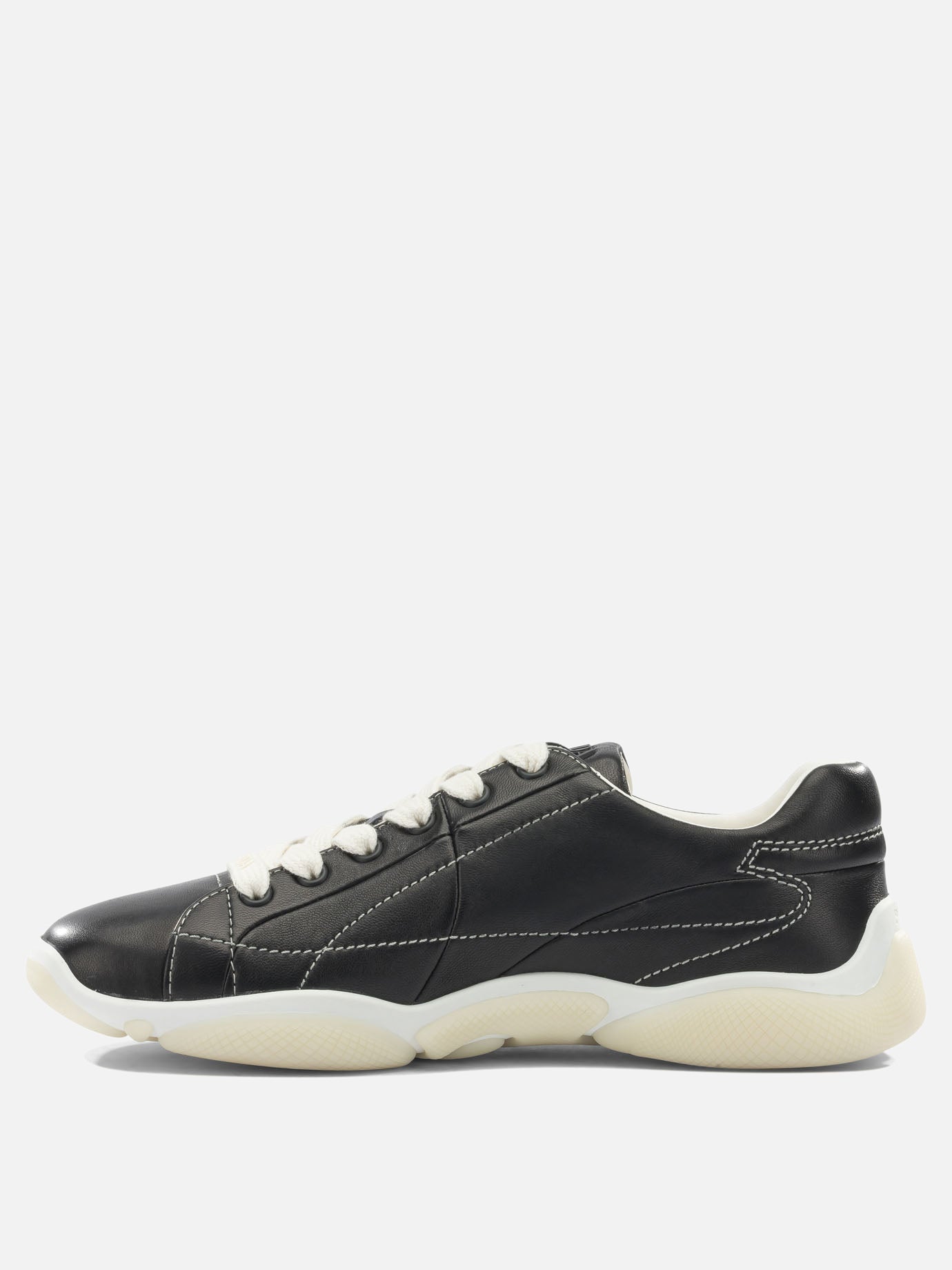 Leather Sneaker Prada – Гарантія оригінальності – детальний вид