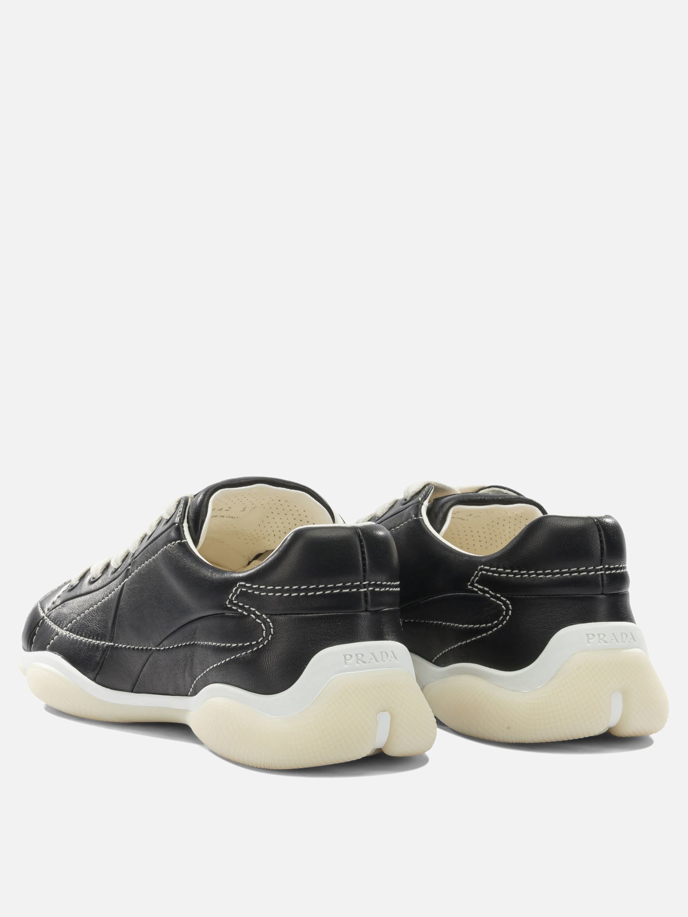 Leather Sneaker Prada – Гарантія оригінальності – збільшений вид