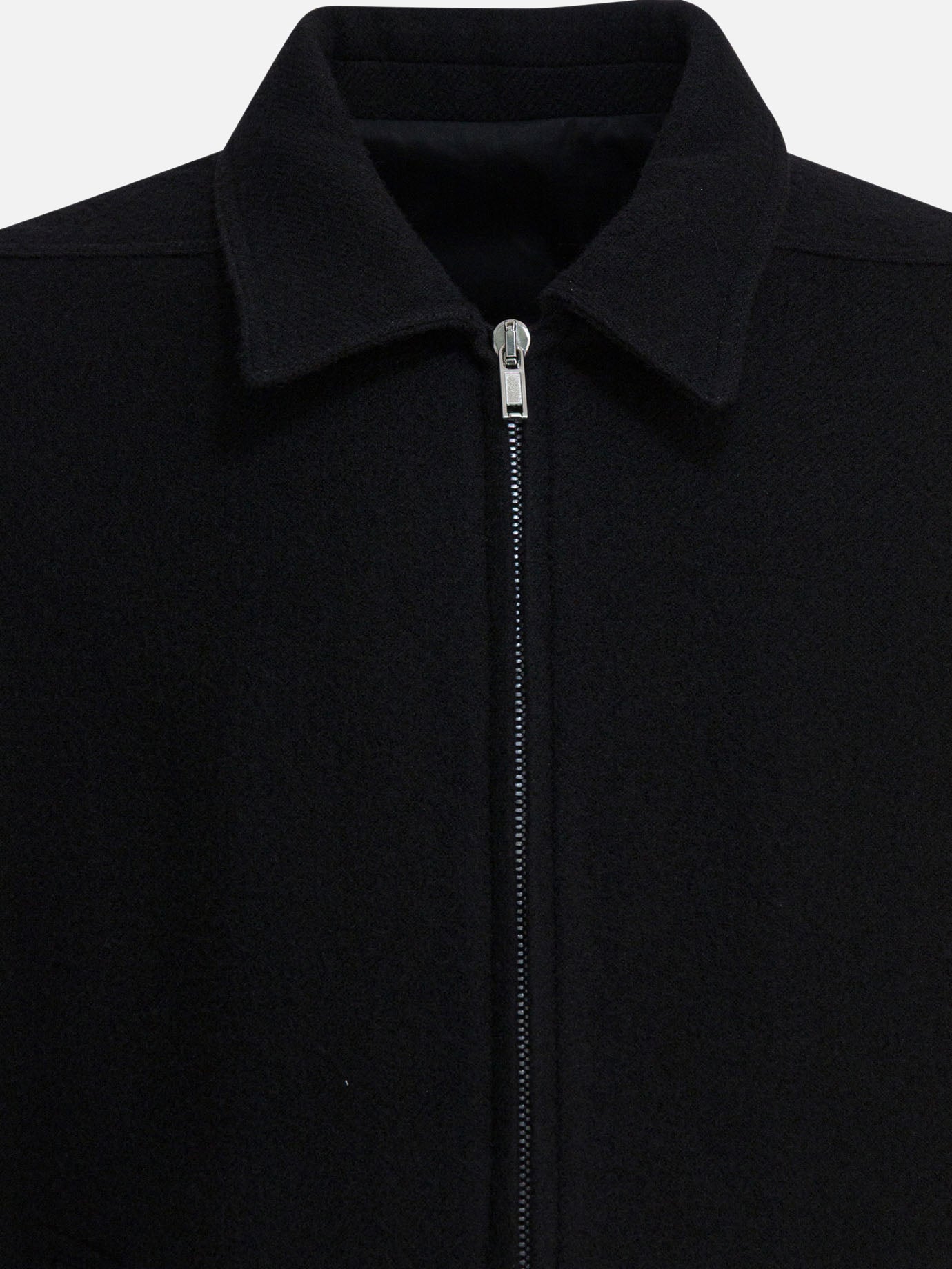 Оригінальна Virgin Wool Short Coat Rick owens – детальний вид
